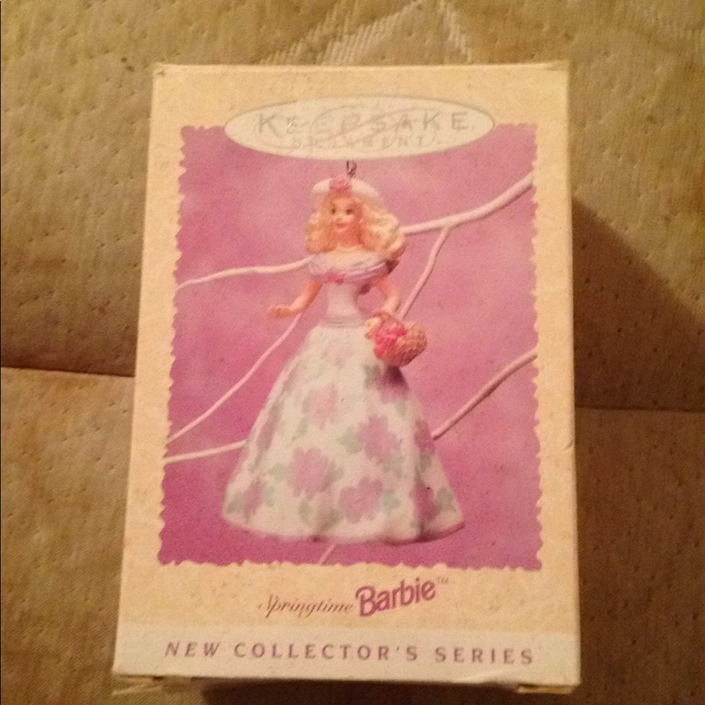 Spring time Barbie, keep sake ornament
